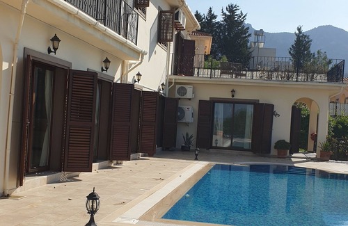 Kyrenia Villa | Spacious Villa With Private Pool, sea and Mountain View