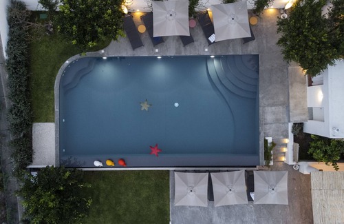 Malfa Villa | Spacious villa with terrace and pool. Sea views of Panarea and Stromboli.
