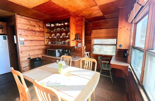 Traverse City Cabin | Spacious, waterfront cottage in Traverse City. Fireplace. Pet friendly.