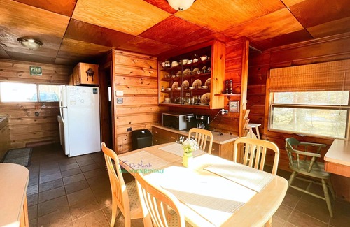 Traverse City Cabin | Spacious, waterfront cottage in Traverse City. Fireplace. Pet friendly.