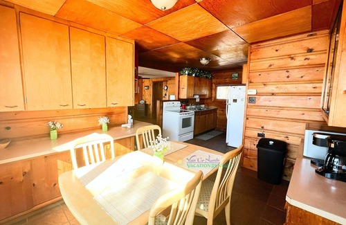 Traverse City Cabin | Spacious, waterfront cottage in Traverse City. Fireplace. Pet friendly.