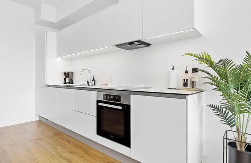 Aarhus C Apartment | Spacious waterfront apartment with marina views