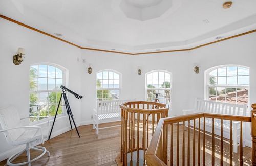 Indian River Residence House | Spacious Waterfront Home - Stunning Rocket Launch View
