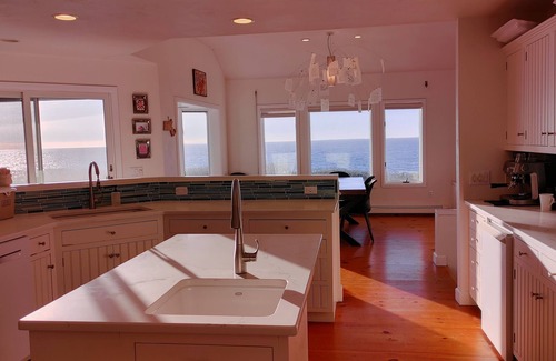 North Truro House | Spacious Waterfront Home With Private Beach. Modern. Friendly To Kids & Adults