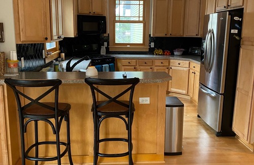 Saugatuck House | Spacious Wooded Retreat next to the Golf Course