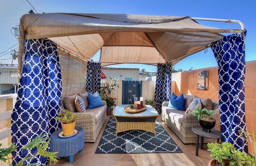 San Clemente House | Spanish-Style San Clemente Loft - King Bed, AC, Garage, Walk to North Beach