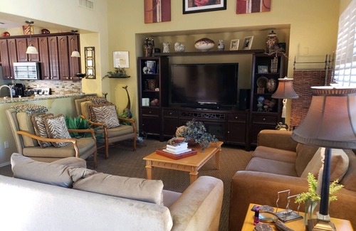 South Mountain House | Spanish Villa with heated pool, hot tub and outdoor living space