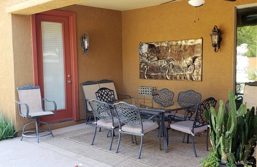 South Mountain House | Spanish Villa with heated pool, hot tub and outdoor living space