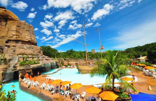 Prive das Caldas Apartment | Spazzio diRoma Hotel e Acqua Park