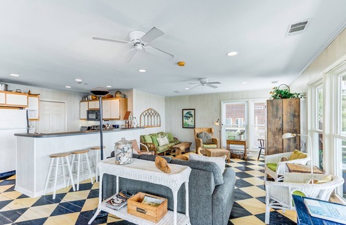 Folly Beach House | Special oceanfront home w/stunning ocean views & private beach access