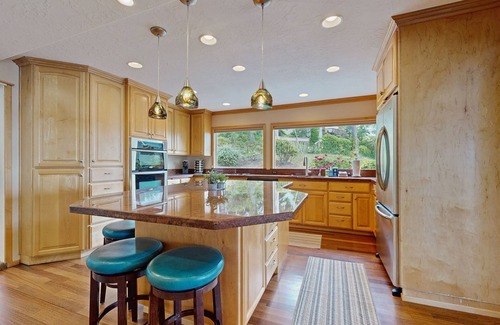 Depoe Bay House | Spectacular Dog-Friendly Home w/Panoramic Views, Free WiFi, Game Room, Yard