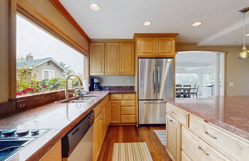 Depoe Bay House | Spectacular Dog-Friendly Home w/Panoramic Views, Free WiFi, Game Room, Yard
