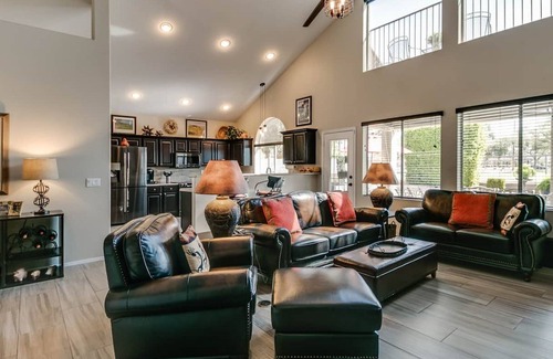 Superstition Springs House | Spectacular Golf Course Home with Pool and Views!