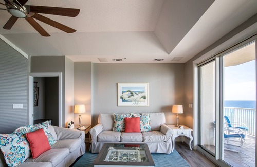 Miramar Beach Condo | Spectacular Gulf Views from 10th Floor, pool and two large balconies, sleeps 9
