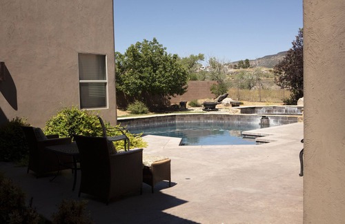 Virgin House | Spectacular Home Near Zion with Pool and Hot Tub