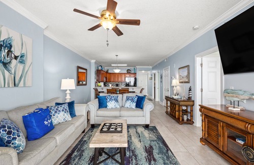 Long Beach Condo | Spectacular Ocean Villa END Unit 1001 - Coastal Decor and Endless Views!