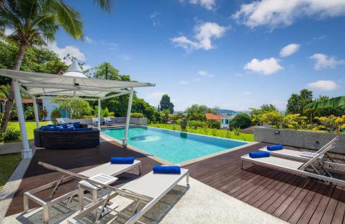 Patong Villa | Spectacular Ocean Views 8BR Pool Villa Sawan in Patong! Relax & Play - Billiard, Table football, Gym & Sauna! xxx