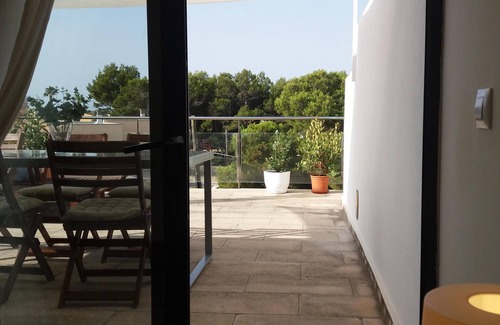 Son Carrio Apartment | SPECTACULAR PENTHOUSE-DUPLEX WITH LARGE TERRACE, SWIMMING POOL AND NEXT TO THE SEA