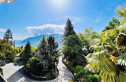 Brissago Apartment | Spectacular Penthouse With Lake Views in Central Brissago