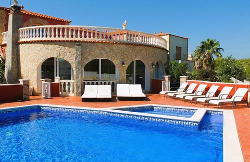 Les Tres Cales House | Spectacular villa with panoramic mountain views