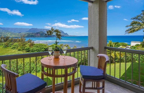 Princeville Apartment | Spectacular Views of Hanalei Bay