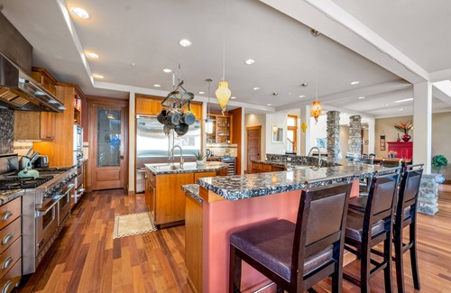 Orondo House | Spectacular waterfront home with two decks, hot tub, fireplace, & small beach