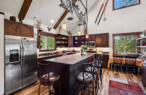 Whitefish Cabin | Spencer Mountain Cabin, hiking, biking, skiing, swimming, fishing