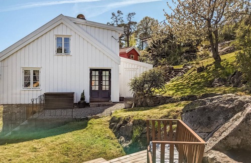 Kolbjørnsvik House | Spend an undisturbed vacation in this vacation home with a view of the fjord.