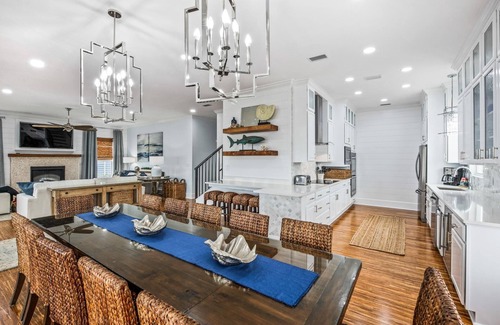 Gulf Trace House | Spend Fall by the Gulf! Gulf Views! Steps From The Beach! Private Pool! Sprawling Porches!