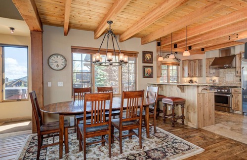 Big Sky House | Spend the Holidays Here! Impeccable Ski-in/Ski-out Chalet with Hot Tub and Mountain Views!