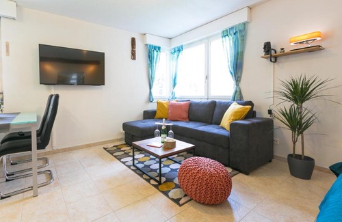 Engelberg Apartment | Spirit Apartments - Studio 1 - Küche - Parkplatz