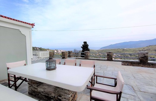 Steniai House | "Spiti" | Sea View Neoclassical House in Stenies