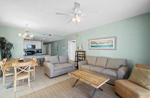 West Panama City Beach Condo | Splash 101W - Beachfront, Family Friendly, Pools, Water Park, Free Golf Daily