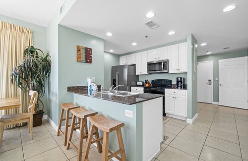 West Panama City Beach Condo | Splash 101W - Beachfront, Family Friendly, Pools, Water Park, Free Golf Daily
