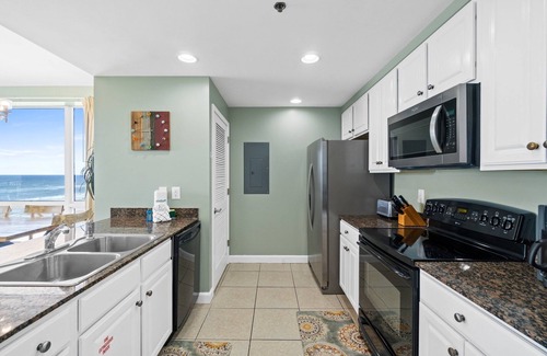 West Panama City Beach Condo | Splash 101W - Beachfront, Family Friendly, Pools, Water Park, Free Golf Daily