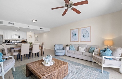 West Panama City Beach Condo | Splash 2004W - Beachfront, Corner Unit, Sleeps 10, Pools, VIP Beach Service Incl