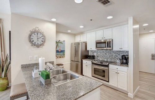 West Panama City Beach Condo | Splash Resort, Lazy River Pool and on-site Water Park, Free Beach Service