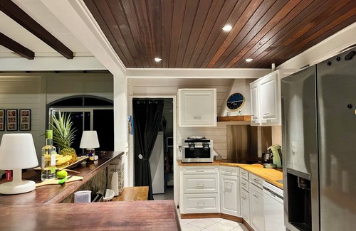 Le Vauclin Villa | Splendid Creole villa in peace, without opposite, seen on the ocean in Vauclin