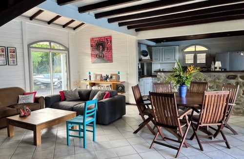 Le Vauclin Villa | Splendid Creole villa in peace, without opposite, seen on the ocean in Vauclin