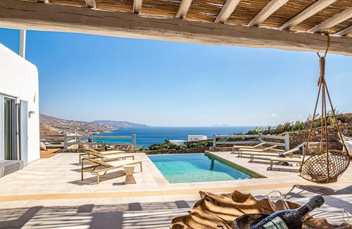 Kalafatis Villa | Splendid Mykonos Villa | Villa Agape | 5 Bedrooms | Private Pool with Stunning.
