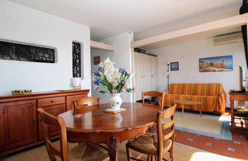 Saint-Cyprien Plage Apartment | Splendid view of the St Cyp port