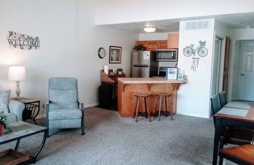 St. George Condo | Sports Village 1-bedroom condo with WiFi and two decks