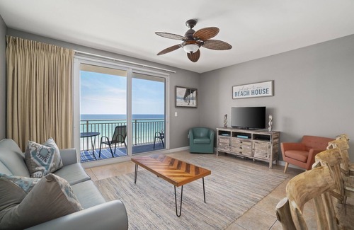 West Panama City Beach Condo | Spring Discounts 1 Bed w/Bunks "Splash" Water Park Low Floor Salty Air