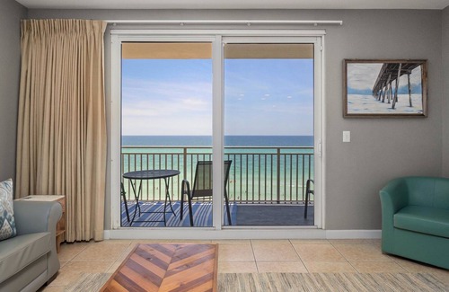 West Panama City Beach Condo | Spring Discounts 1 Bed w/Bunks "Splash" Water Park Low Floor Salty Air