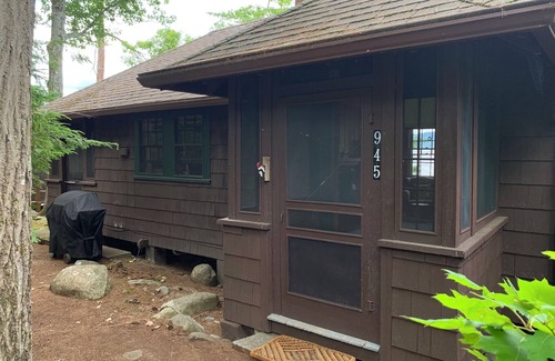 Moultonborough Cottage | Squam Lake charming, authentic cottage with dock & tennis court