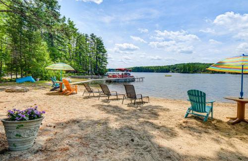 Shapleigh House | Square Pond Vacation Rental with Boat Dock and View!