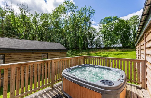 Newton Stewart Ski Chalet | Squirrel Lodge 41 with Hot Tub