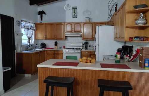 Frederiksted Southeast House | St. Croix, USVI. Open concept Cruzan home. Close to beautiful beaches and town.