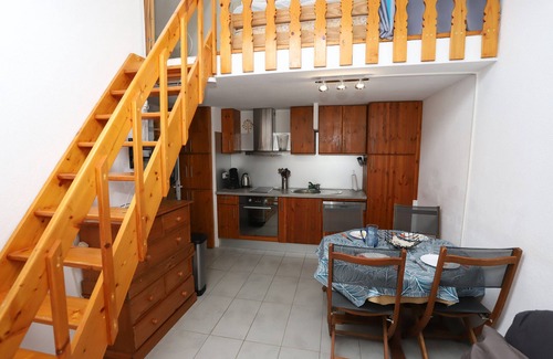 Saint-Cyprien Plage Ski Chalet | St Cyprien beach House with terrace and 2 bikes