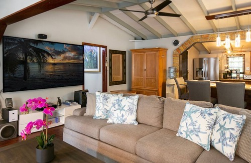 Estate Pastory Cottage | ST.JOHN, VIRGIN ISLANDS! 2 BEDROOM, 1.5 BATH, BEAUTIFUL TROPICAL GARDENS!